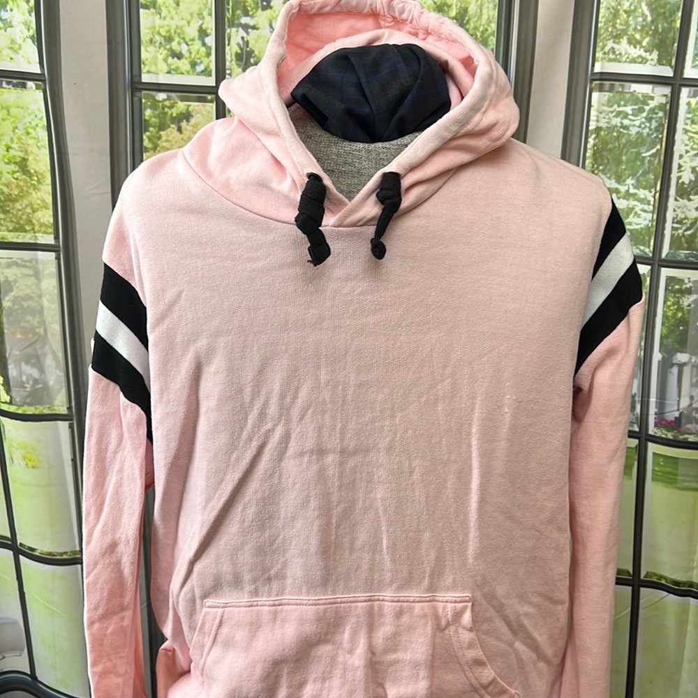 Pink hoodie